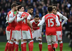 Chelsea V Arsenal 2016-17 Prints: Arsenal Squad Before Chelsea Clash in Premier League (2016-17)