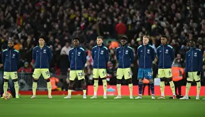 Arsenal Squad Before Liverpool Clash in Premier League 2021-22