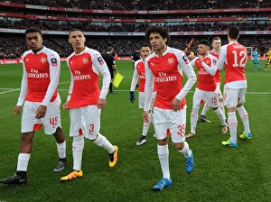 Arsenal V Burnley FA Cup 4th Rd 2016 Prints: Arsenal Squad Prepares: Arsenal vs Burnley, FA Cup Fourth Round
