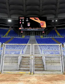 SL Benfica V Arsenal 2020-21 Prints: Arsenal at Stadio Olimpico: A Europa League Showdown Against SL Benfica, Rome