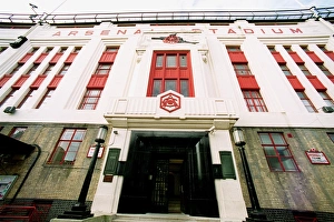 Highbury Stadium Prints: Arsenal Stadium: East Stand, London, 12/2/2002