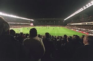 Arsenal v Manchester United 2005-6 Collection: Arsenal Stadium during the match, photographed from the South Stand