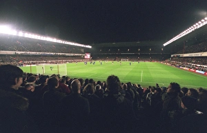 Arsenal v Manchester United 2005-6 Collection: Arsenal Stadium during the match, photographed from the South Stand