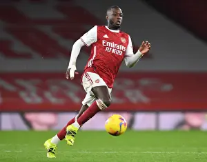 Empty Arsenal Stadium: Pepe Faces Manchester United in COVID-19 Restricted Premier League Clash (2020-21)