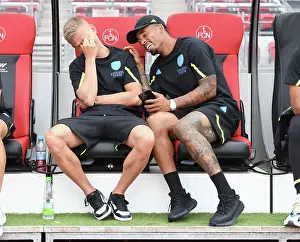 Arsenal Stars Gabriel Jesus and Oleksandr Zinchenko Prepare for Nuremberg Friendly