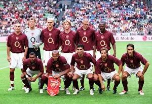 Images Dated 20th September 2005: The Arsenal team. Arsenal 2: 1 Porto. The Amsterdam Tournament