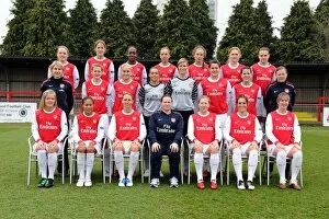 Arsenal Ladies Team Groups Gallery: Arsenal team group. Arsenal Ladies 1: 1 Linkoping FC. Womens UEFA Champions League