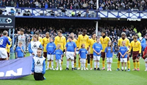 Matches 2010-11 Collection: Everton v Arsenal 2010-11 Collection