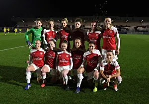 Arsenal team before the match