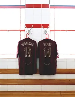 Highbury Stadium Prints: Arsenal Team Unity: Preparing for Victory in the Home Changeroom, Highbury, London, 2006