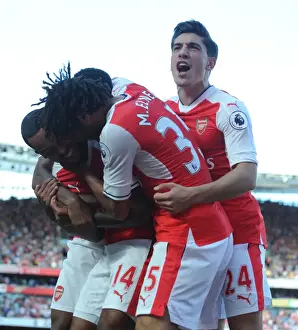 Arsenal V Liverpool 2016-17 Prints: Arsenal: Theo Walcott's Thrilling Goal Against Liverpool (2016-17)