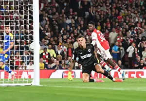 Arsenal Thrash AFC Wimbledon: Eddie Nketiah Scores Hat-trick in Carabao Cup Third Round