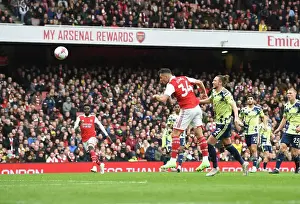 Arsenal V Leeds United 2022-23 Prints: Arsenal Thrash Leeds: Xhaka Scores Fourth Goal in Epic 4-1 Victory