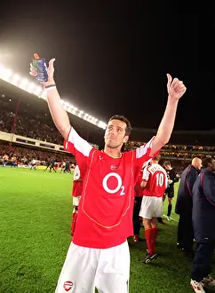 Arsenal Thrashes Everton 7-0 in Barclays Premiership at Arsenal Stadium, 2005