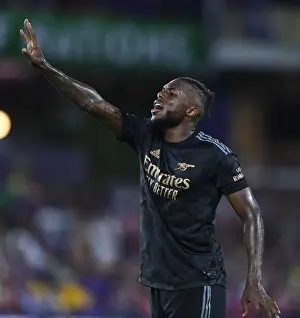 Arsenal Training in Orlando: Nuno Tavares in Action against Orlando City SC