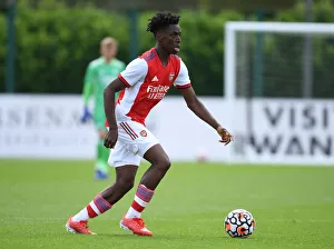 Arsenal Training: Sambi in Action during Arsenal vs. Watford Pre-Season Friendly