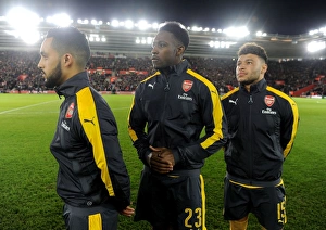 Arsenal Trio Prepare for FA Cup Clash against Southampton