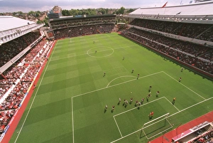Arsenal Triumphs 2-0 Over Newcastle United at Highbury, FA Premier League, 2005