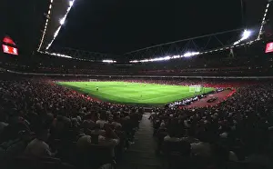 Arsenal V Sparta Prague 2007-08 Prints: Arsenal Triumphs 3:0 over Sparta Prague in UEFA Champions League at Emirates Stadium (2007)