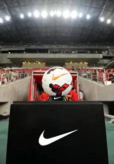Nagoya Grampus V Arsenal 2013-14 Prints: Arsenal Triumphs Over Nagoya Grampus 3-1 in Pre-Season Friendly during Asia Tour