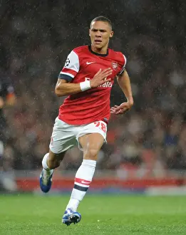 Arsenal Triumphs Over Olympiacos 3-1 in Champions League Group Stage at Emirates Stadium (Kieran Gibbs Victory)