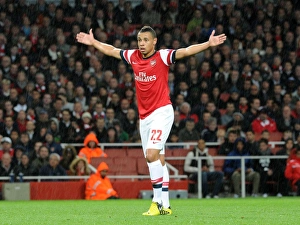 Arsenal V Olympiacos 2012-13 Prints: Arsenal Triumphs Over Olympiacos