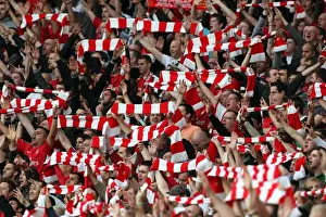 Arsenal V Tottenham 2009-10 Prints: Arsenal Triumphs Over Tottenham 3-0 in Barclays Premier League at Emirates Stadium (2009)