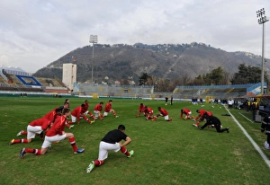 Youth Sports League Prints: Arsenal U19 vs. Chelsea U19: The NextGen Series Semi-Final in Como, Italy