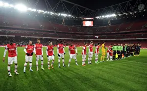 Arsenal U19 V CSKA Moscow U19 - NextGen Prints: Arsenal U19 vs. CSKA U19 - NextGen Series Quarterfinals: Teams Line Up at Emirates Stadium