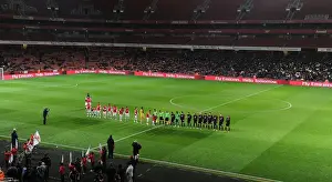 Arsenal U19 V CSKA Moscow U19 - NextGen Prints: Arsenal U19 vs. CSKA U19 - NextGen Series Quarterfinals: Teams Line Up at Emirates Stadium