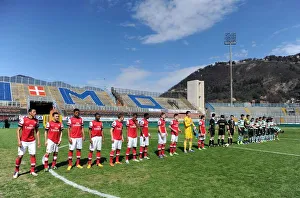 Youth Sports League Prints: Arsenal U19 vs. Sporting Lisbon U19 - 3rd Place Play Off, NextGen Series 2012-13
