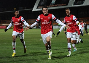 Arsenal U19 V Athletico Bilbao U19 - NextGen Prints: Arsenal U19s Triumph: Toral, Akpom