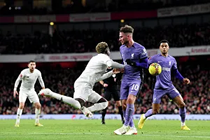 Arsenal V Liverpool FA Cup 2023-24 Prints: Arsenal United Against Knife Crime: Arsenal vs. Liverpool in All-White FA Cup Clash