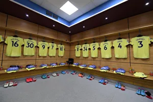 Arsenal United Team Spirit: Pre-Match Huddle, Aston Villa vs Arsenal, Premier League 2021-22