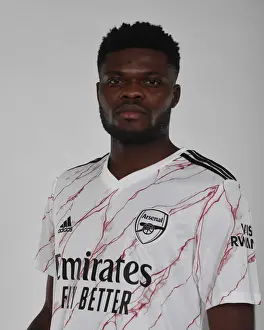 1st Team Photocall 2020-21 Prints: Arsenal Unveil New Signing Thomas Partey at London Colney Training Ground