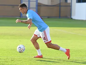 Arsenal v AC Milan: Granit Xhaka Trains Ahead of Dubai Super Cup Showdown