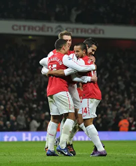 Competition Round Collection: Arsenal v Aston Villa - FA Cup Fourth Round