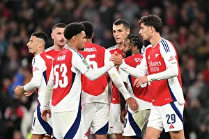 Arsenal V Bolton Wanderers 2024-25 Prints: Arsenal v Bolton Wanderers - Carabao Cup Third Round