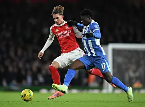 Arsenal V Brighton & Hove Albion - Carabao Cup 2025 Prints: Arsenal v Brighton & Hove Albion - Carabao Cup Fourth Round