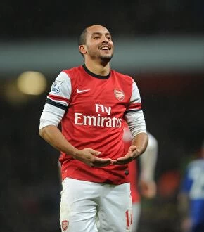 Images Dated 1st January 2014: Arsenal v Cardiff City - Premier League