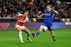 Arsenal Women V Chelsea Women - ContiCupFinal Marc 24 Prints: Arsenal v Chelsea - FA Women's Continental Tyres League Cup Final