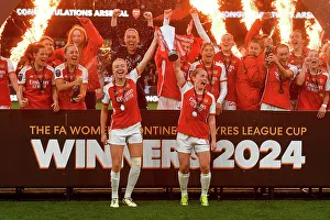 Arsenal Women V Chelsea Women - ContiCupFinal Marc 24 Prints: Arsenal v Chelsea - FA Women's Continental Tyres League Cup Final