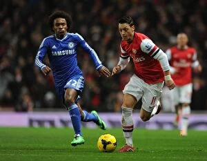 Images Dated 23rd December 2013: Arsenal v Chelsea - Premier League