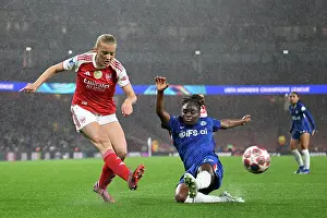 Arsenal Women V Chelsea Women - Champ Lge 2026 Prints: Arsenal v Chelsea - UEFA Women's Champions League 2025/26 Quarter-finals First Leg