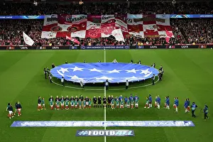 Arsenal Women V Chelsea Women - Champ Lge 2026 Prints: Arsenal v Chelsea - UEFA Women's Champions League 2025/26 Quarter-finals First Leg