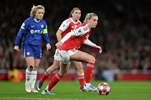 Arsenal Women V Chelsea Women - Champ Lge 2026 Prints: Arsenal v Chelsea - UEFA Women's Champions League 2025/26 Quarter-finals First Leg
