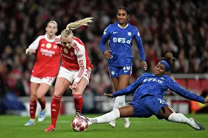 Arsenal Women V Chelsea Women - Champ Lge 2026 Prints: Arsenal v Chelsea - UEFA Women's Champions League 2025/26 Quarter-finals First Leg
