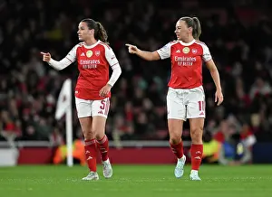 Arsenal Women V Chelsea Women - Champ Lge 2026 Prints: Arsenal v Chelsea - UEFA Women's Champions League 2025/26 Quarter-finals First Leg Arsenal v Chelsea - UEFA