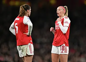 Arsenal Women V Chelsea Women - Champ Lge 2026 Prints: Arsenal v Chelsea - UEFA Women's Champions League 2025/26 Quarter-finals First Leg Arsenal v Chelsea - UEFA