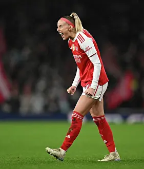 Arsenal Women V Chelsea Women - Champ Lge 2026 Prints: Arsenal v Chelsea - UEFA Women's Champions League 2025/26 Quarter-finals First Leg Arsenal v Chelsea - UEFA